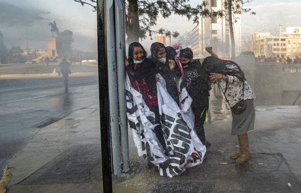 APTOPIX Chile Protest